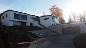 Wohnhaus Achalm Umbau und Sichtbetobgarage